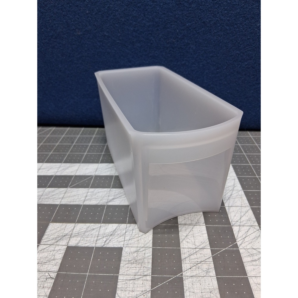 Tupperware Pantry Storage Shelf Smart Canister Clear Frosted Plastic 5195A6 FLAW